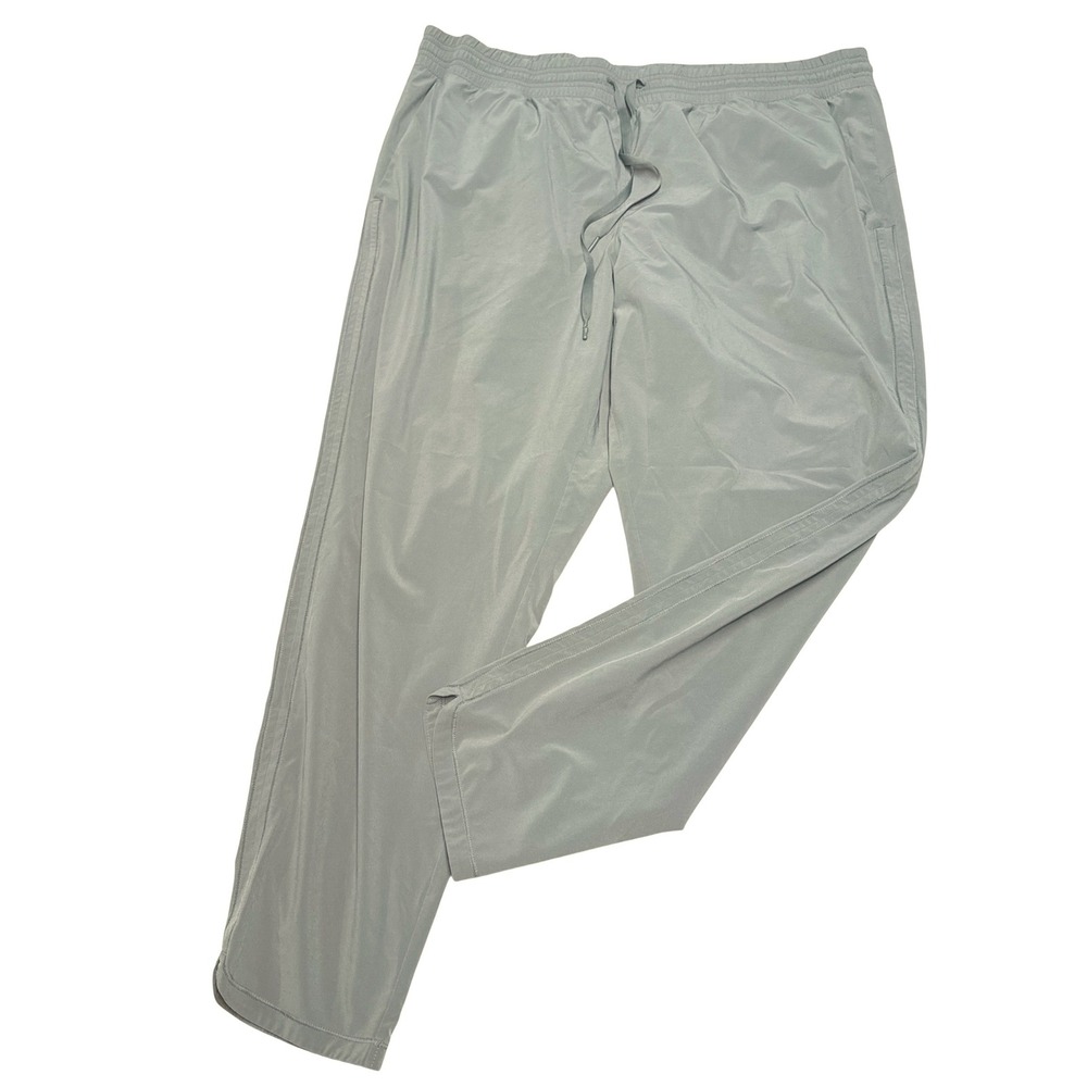 GapFit Mens XL Sage Green Athletic Pants Elastic Waist Drawstring Joggers‎ XL